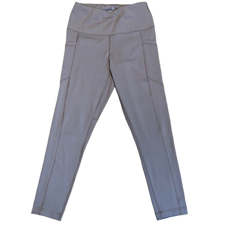 90 Degree by Reflex athletic taupe color close fit leggings 3 pocket M